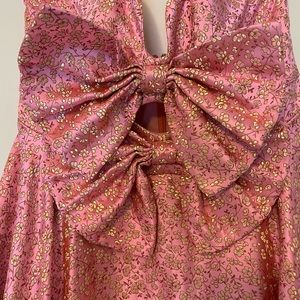 SAU LEE midi evening dress